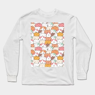 Miaw Paw-sitively Cute - Sweet Cat Long Sleeve T-Shirt